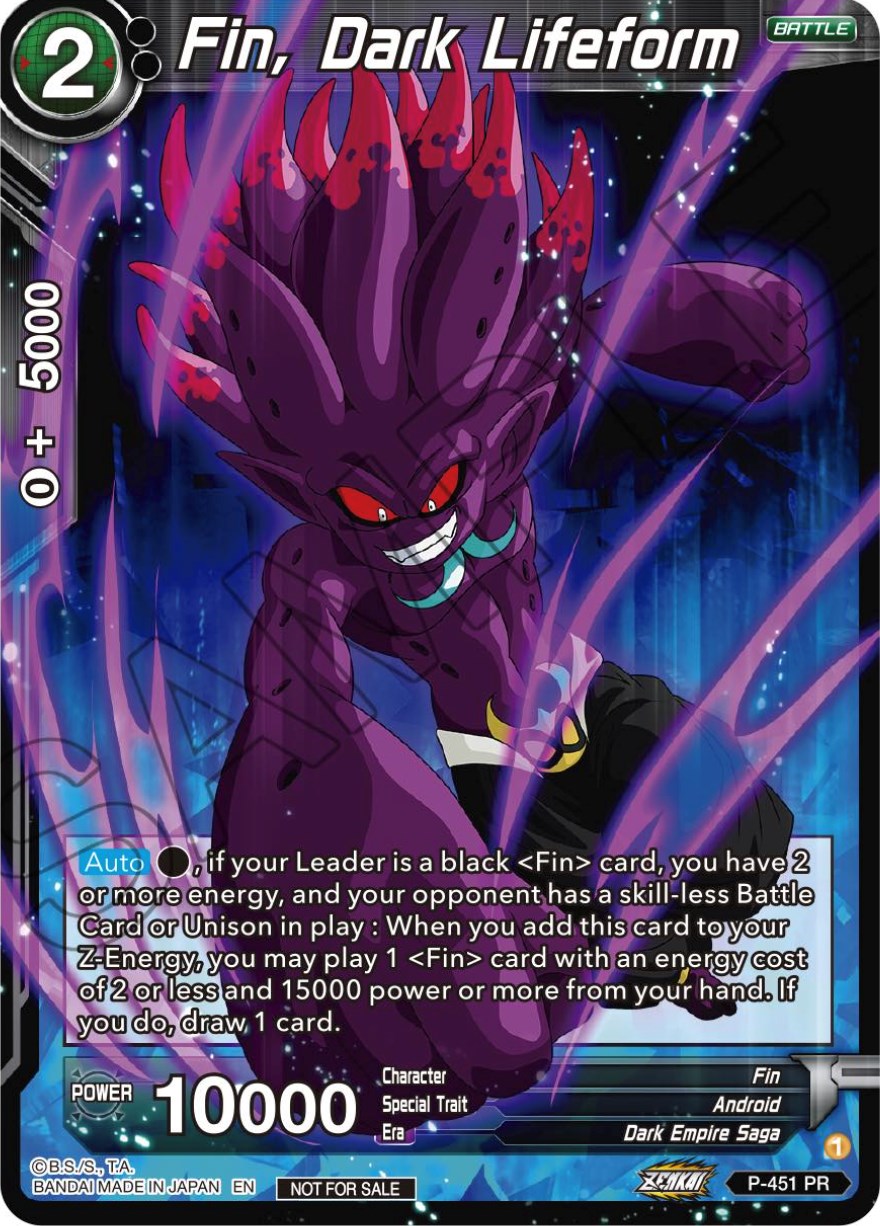 Fin, Dark Lifeform (P-451) [Tournament Promotion Cards]