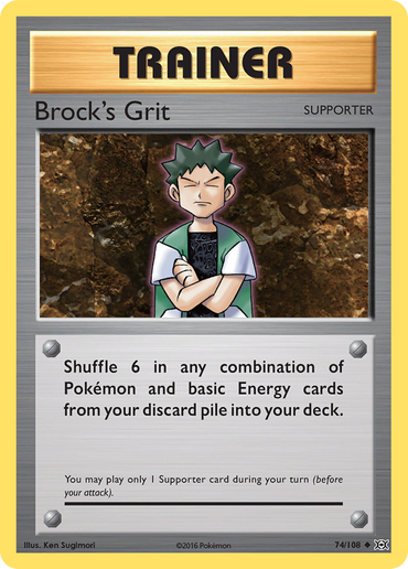 Brock's Grit (74/108) [XY: Evolutions]