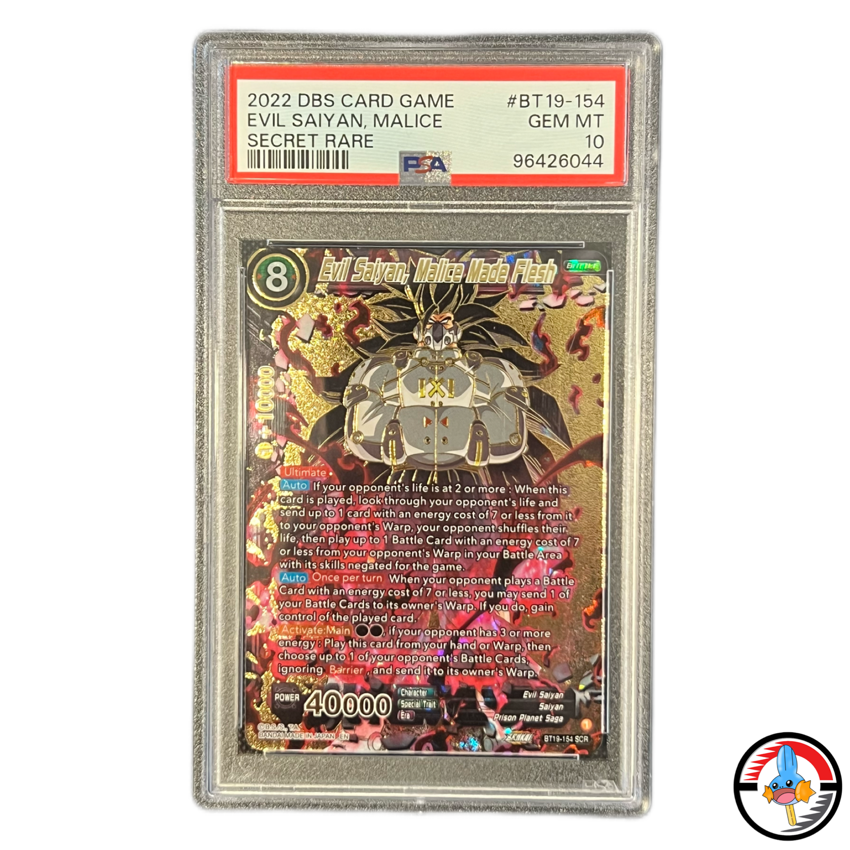Evil Saiyan, Malice PSA 10