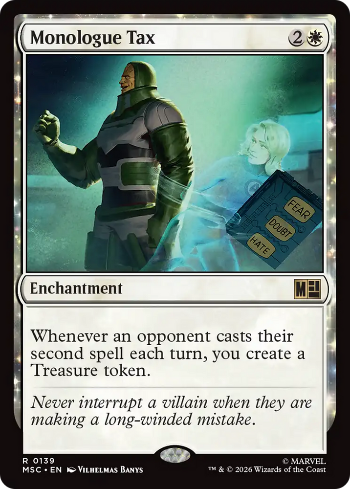 Monologue Tax [Marvel Super Heroes Commander]