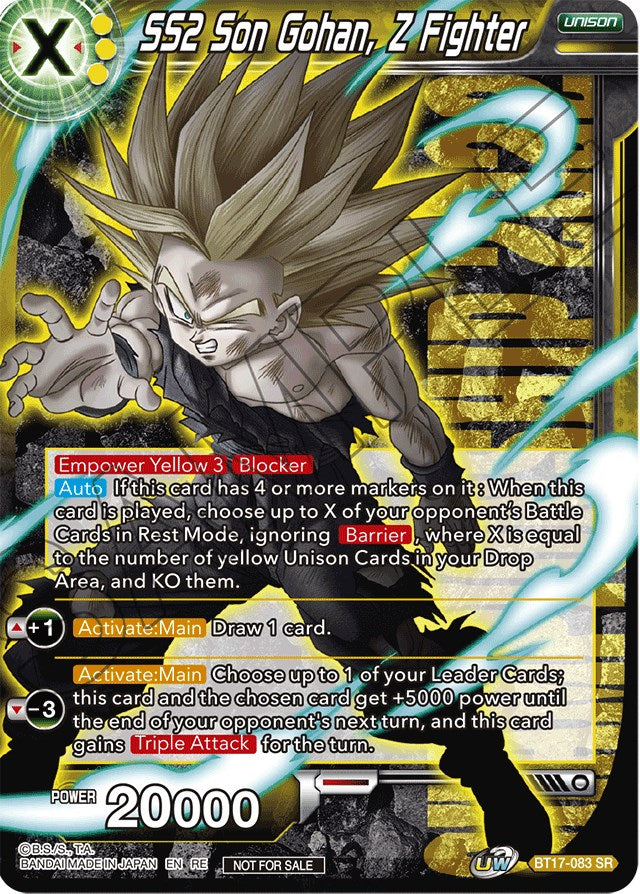 SS2 Son Gohan, Z Fighter (Championship 2022) (BT17-083) [Promotion Cards]