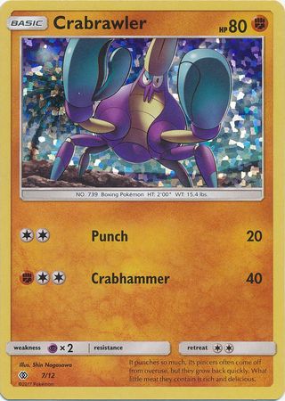 Crabrawler (7/12) [McDonald's Promos: 2017 Collection]