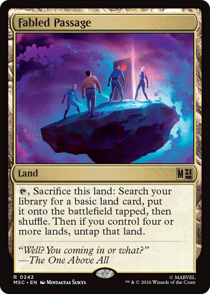 Fabled Passage (Surge Foil) [Marvel Super Heroes Commander]
