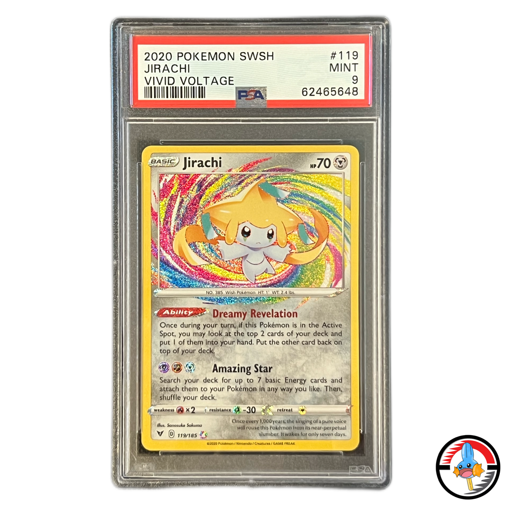 Jirachi PSA 9
