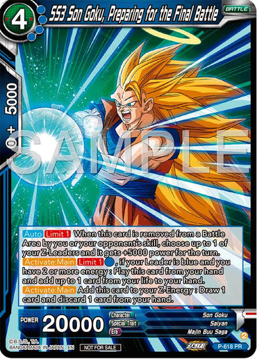 SS3 Son Goku, Preparing for the Final Battle (Deluxe Pack 2024 Vol.2) (P-618) [Promotion Cards]