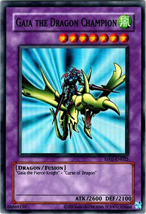Gaia the Dragon Champion [RP01-EN022] Super Rare