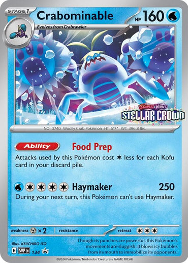 Crabominable (SVP134) [Scarlet & Violet: Black Star Promos]