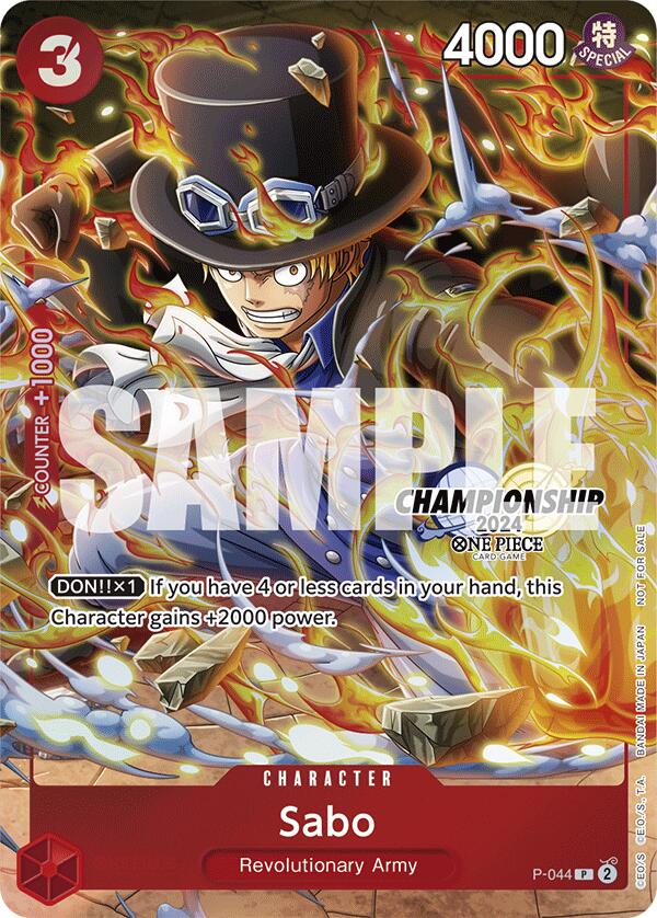 Sabo (CS 2024 Event Pack Finalist) [One Piece Promotion Cards]