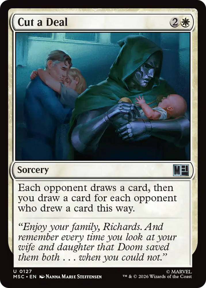 Cut a Deal (Surge Foil) [Marvel Super Heroes Commander]