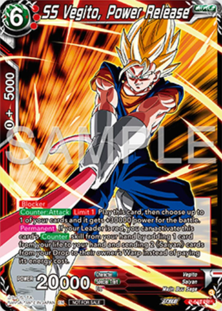 SS Vegito, Power Release (P-643) [Tournament Promotion Cards]