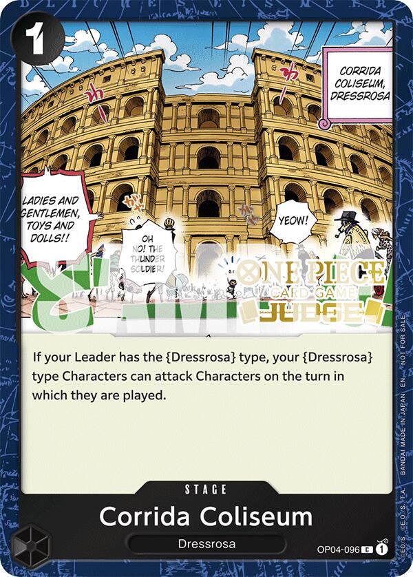 Corrida Coliseum (Judge Pack Vol. 6) [One Piece Promotion Cards]