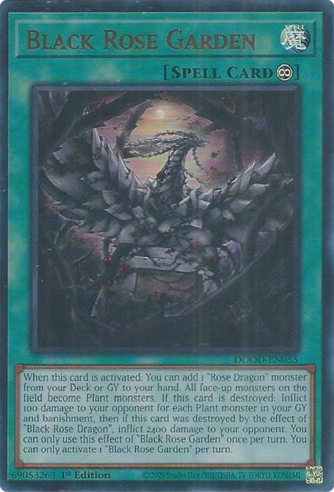 Black Rose Garden [DOOD-EN055] Ultra Rare