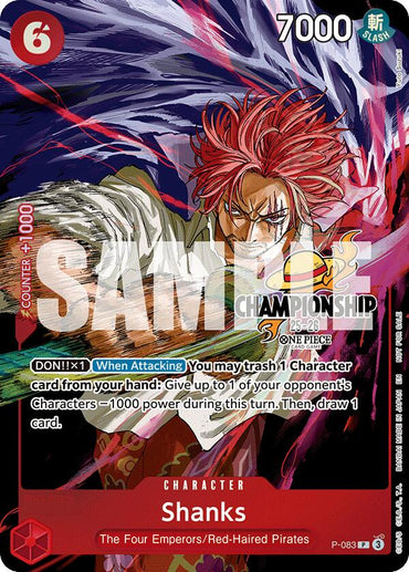 Shanks (CS 25-26 Event Pack Finalist Ver.) [One Piece Promotion Cards]