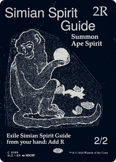 Simian Spirit Guide (0189) [Secret Lair x MSCHF: The Zeta Set]