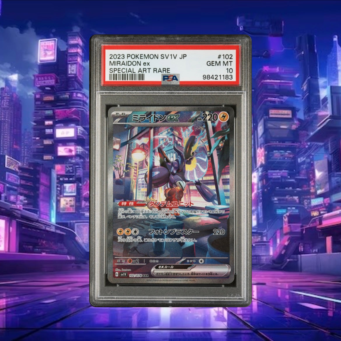 Miraidon ex PSA 10