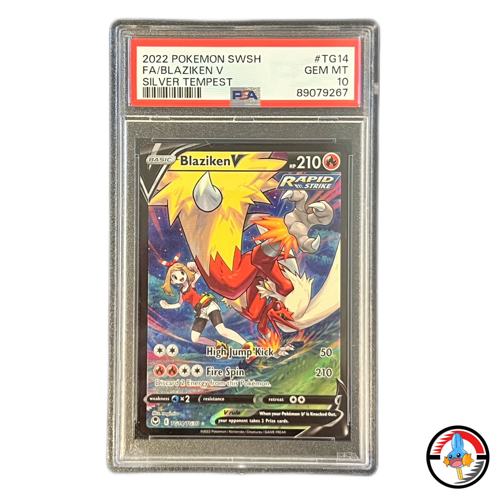 Blaziken V PSA 10