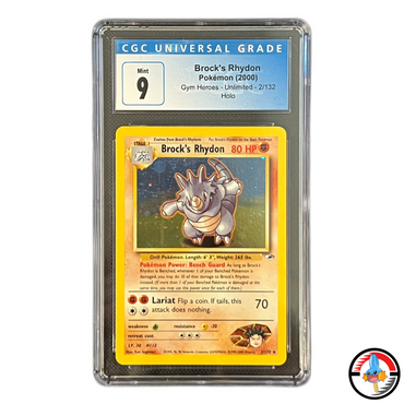 Brock’s Rhydon CGC 9
