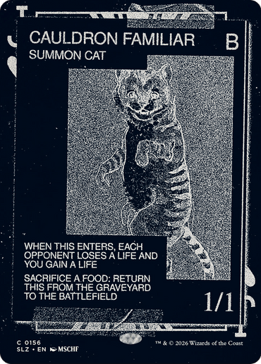 Cauldron Familiar (0156) [Secret Lair x MSCHF: The Zeta Set]