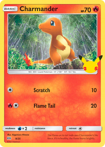 Charmander (9/25) [McDonald's 25th Anniversary]