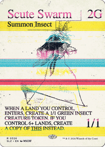 Scute Swarm (0326) [Secret Lair x MSCHF: The Zeta Set]