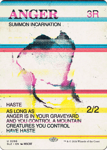 Anger (0296) [Secret Lair x MSCHF: The Zeta Set]