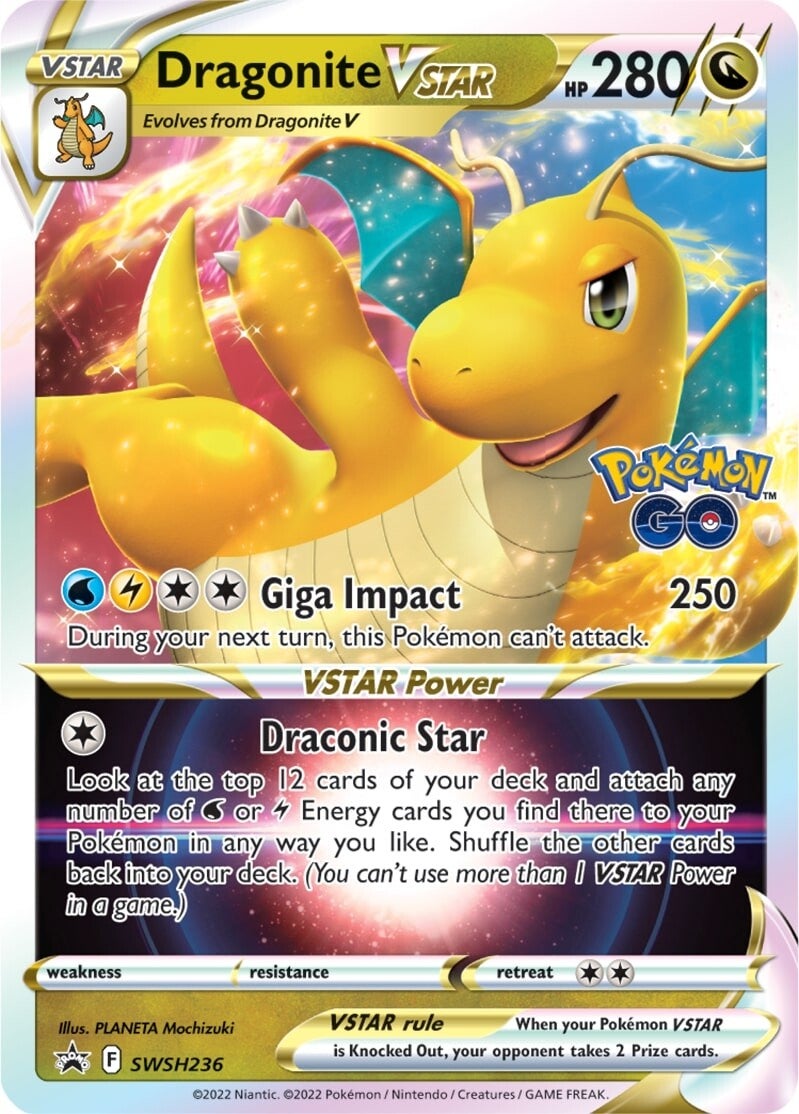 Dragonite VSTAR (SWSH236) [Sword & Shield: Black Star Promos]