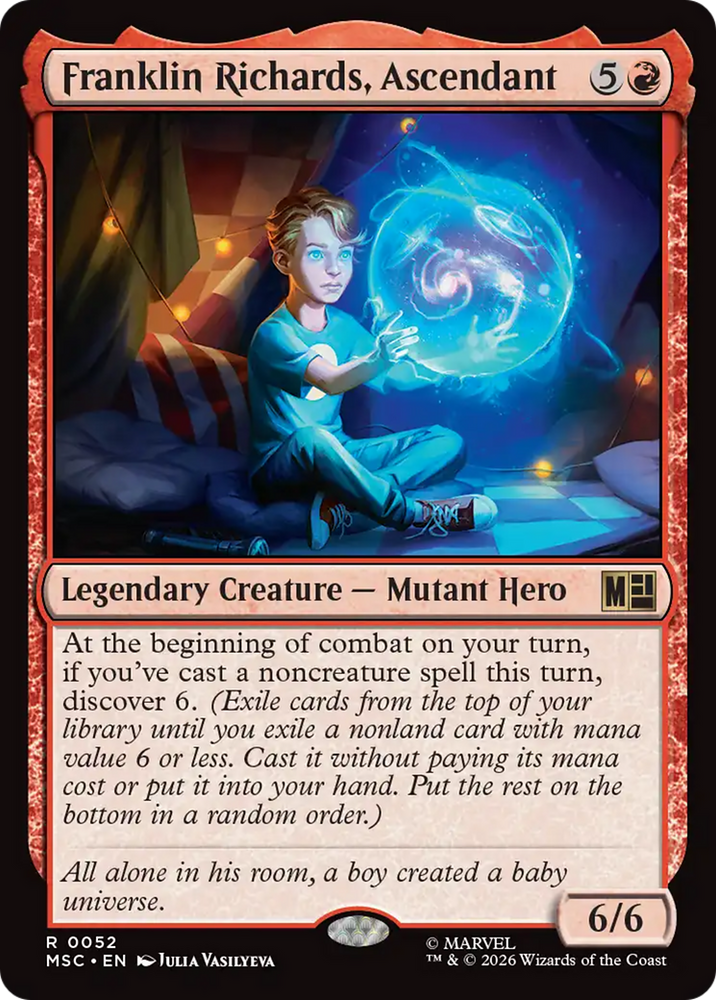 Franklin Richards, Ascendant (Surge Foil) [Marvel Super Heroes Commander]