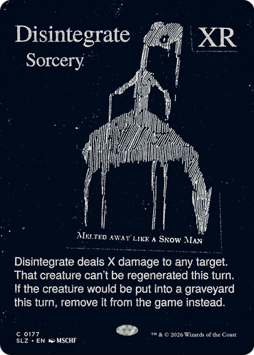 Disintegrate (0177) [Secret Lair x MSCHF: The Zeta Set]