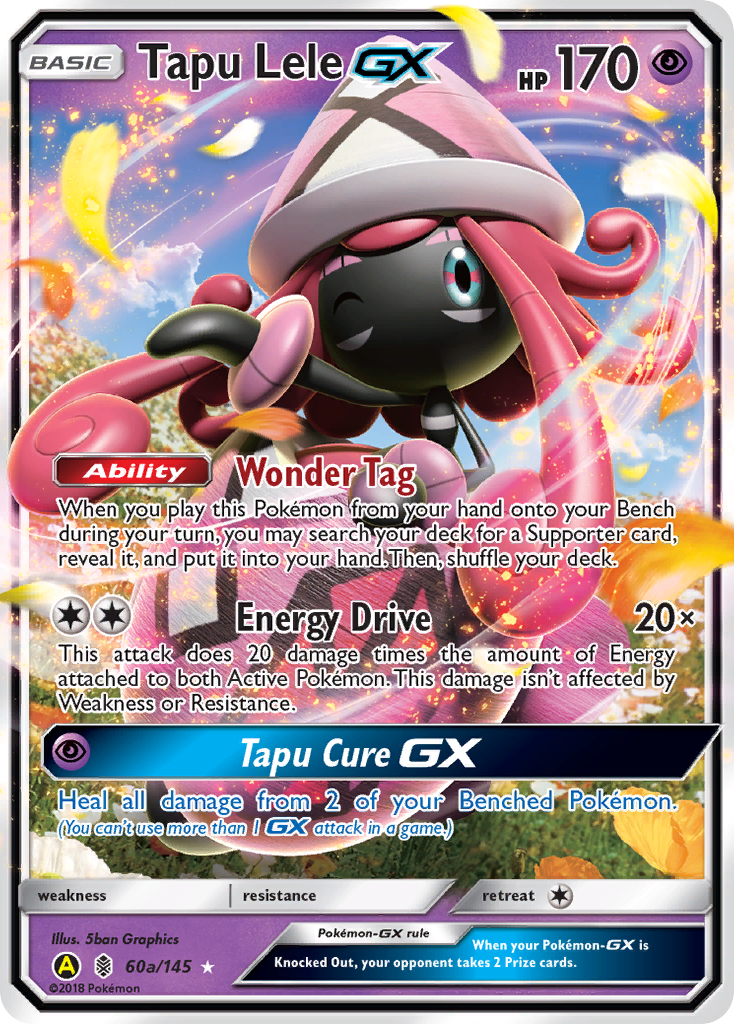 Tapu Lele GX (60a/145) [Alternate Art Promos]